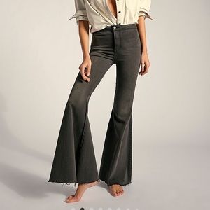 Just Float On Free People Flared Jeans